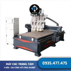 Máy CNC Trung Tâm - 4 Đầu - Gia công gỗ công nghiệp 10