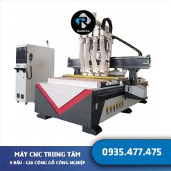 Máy CNC Trung Tâm - 4 Đầu - Gia công gỗ công nghiệp 3
