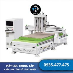 Máy CNC Trung Tâm - 4 Đầu - Gia công gỗ công nghiệp 4