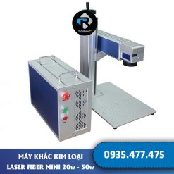 Máy Khắc Laser Fiber Mini - 10w - 50w - Khắc Kim Loại 11