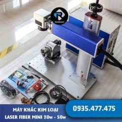 Máy Khắc Laser Fiber Mini - 10w - 50w - Khắc Kim Loại 20