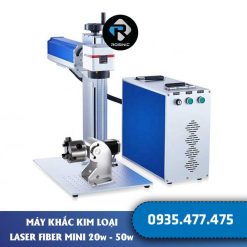 Máy Khắc Laser Fiber Mini - 10w - 50w - Khắc Kim Loại 3