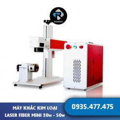 Máy Khắc Laser Fiber Mini - 10w - 50w - Khắc Kim Loại 5