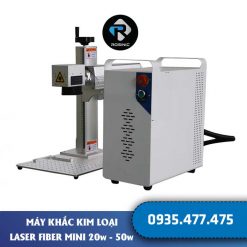 Máy Khắc Laser Fiber Mini - 10w - 50w - Khắc Kim Loại 6