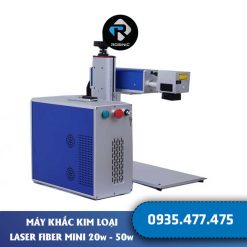 Máy Khắc Laser Fiber Mini - 10w - 50w - Khắc Kim Loại 8