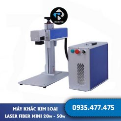 Máy Khắc Laser Fiber Mini - 10w - 50w - Khắc Kim Loại 9