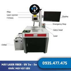 Máy Khắc Laser Fiber - Nguồn 3w - 5w - Khắc Mọi Vật Liệu 10