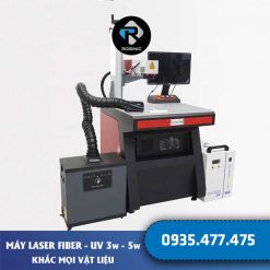 Máy Khắc Laser Fiber - Nguồn 3w - 5w - Khắc Mọi Vật Liệu 4