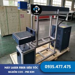 Máy Khắc Laser Fiber - Ống Phóng CO2 Siêu Tốc - Khắc Phi Kim 4