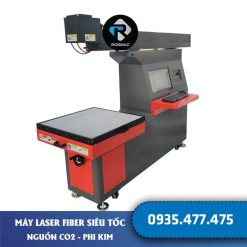 Máy Khắc Laser Fiber - Ống Phóng CO2 Siêu Tốc - Khắc Phi Kim 9