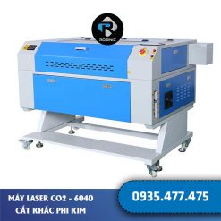 Máy Khắc Laser Mini 6040 - Bàn Nâng Hạ - Nguồn CO2 - 4