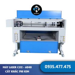 Máy Khắc Laser Mini 6040 - Bàn Nâng Hạ - Nguồn CO2 - 6
