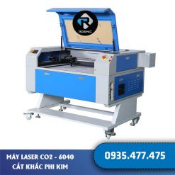 Máy Khắc Laser Mini 6040 - Bàn Nâng Hạ - Nguồn CO2 - 7