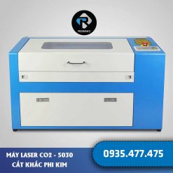 Máy Khắc Laser Mini CO2 - 5030 - Phi Kim - 4