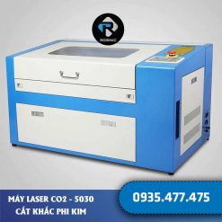 Máy Khắc Laser Mini CO2 - 5030 - Phi Kim - 5